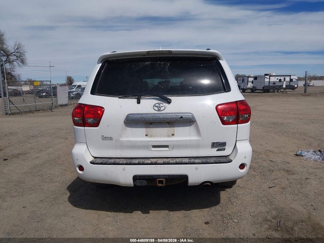 2013 Toyota Sequoia Limited 5.7l V8 მანქანა იყიდება აუქციონზე, vin: 5TDJW5G18DS080200, აუქციონის ნომერი: 44809199