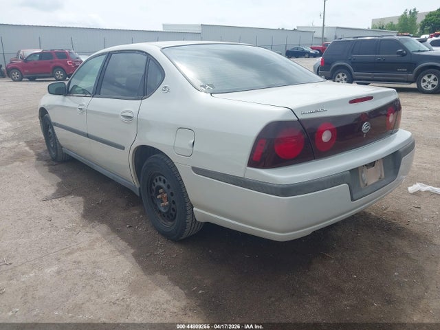 2003 Chevrolet Impala მანქანა იყიდება აუქციონზე, vin: 2G1WF52EX39454368, აუქციონის ნომერი: 44809255