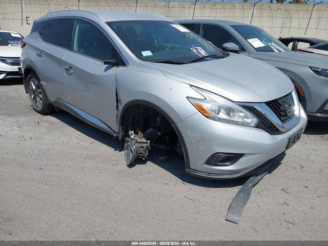 Aukcja sprzedaży 2017 Nissan Murano Sl, vin: 5N1AZ2MG7HN136780, numer aukcji: 44809305