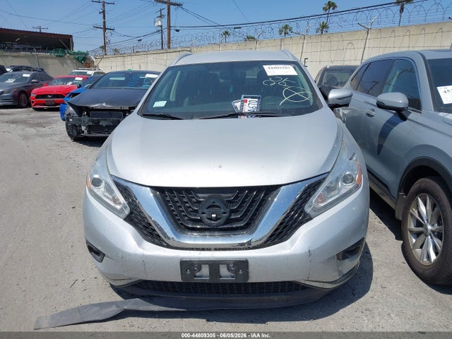 Aukcja sprzedaży 2017 Nissan Murano Sl, vin: 5N1AZ2MG7HN136780, numer aukcji: 44809305