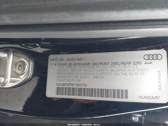 2015 AUDI A3 WAUBFGFF6F1083770 Photo 8