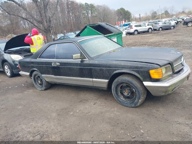1984 Mercedes-benz 500 Sec მანქანა იყიდება აუქციონზე, vin: WDBCA44A4EA017064, აუქციონის ნომერი: 44809365