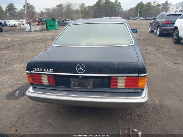 1984 Mercedes-benz 500 Sec მანქანა იყიდება აუქციონზე, vin: WDBCA44A4EA017064, აუქციონის ნომერი: 44809365