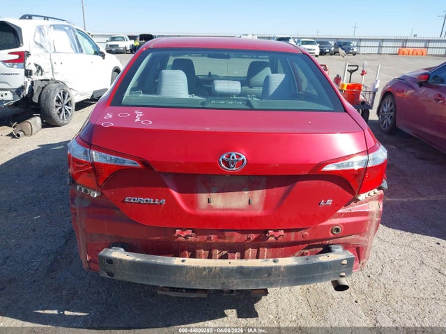 Продажа на аукционе авто 2015 Toyota Corolla Le, vin: 2T1BURHE3FC406855, номер лота: 44809392