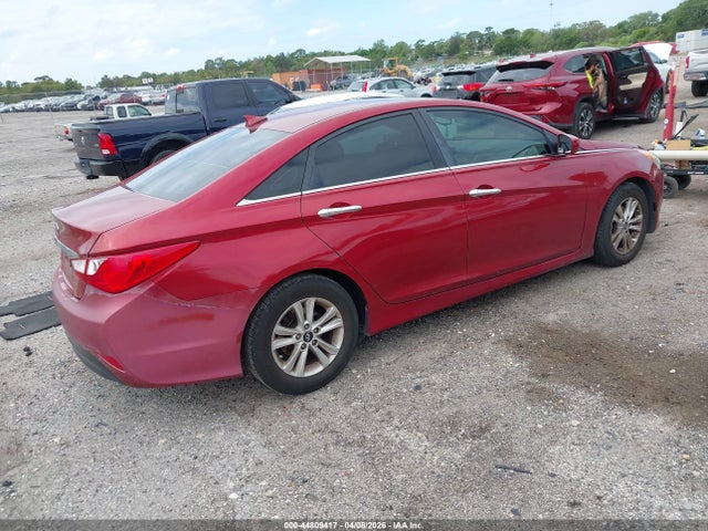 2014 Hyundai Sonata Gls მანქანა იყიდება აუქციონზე, vin: 5NPEB4ACXEH910653, აუქციონის ნომერი: 44809417