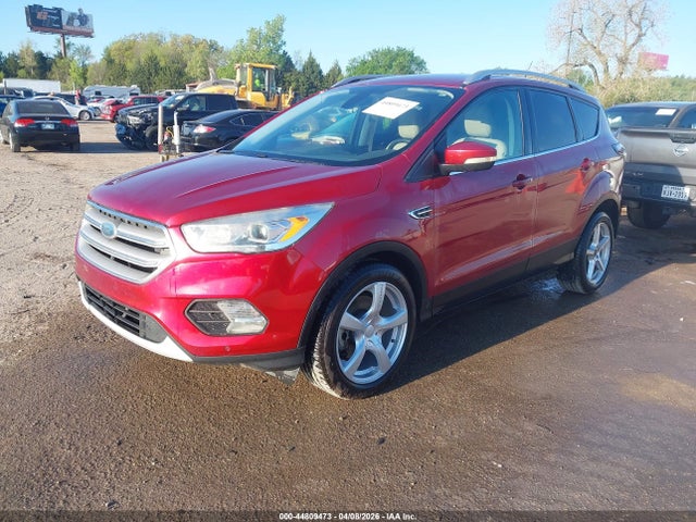 2018 Ford Escape Titanium მანქანა იყიდება აუქციონზე, vin: 1FMCU0J9XJUD04702, აუქციონის ნომერი: 44809473