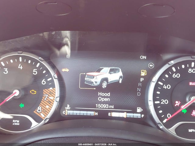 Aukcja sprzedaży 2023 Jeep Renegade Altitude 4x4, vin: ZACNJDE10PPP24039, numer aukcji: 44809481