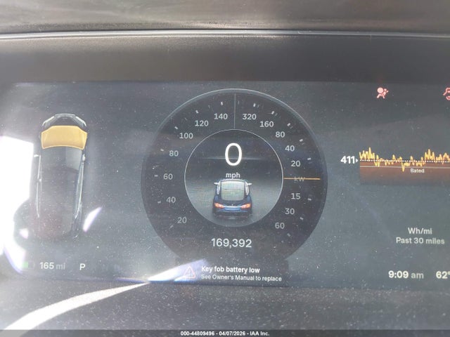 2014 Tesla Model S P85 მანქანა იყიდება აუქციონზე, vin: 5YJSA1H14EFP40202, აუქციონის ნომერი: 44809496