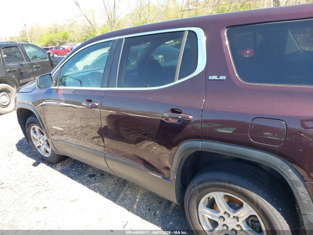 44809517 :رقم المزاد ، 1GKKNKLAXHZ311022 vin ، 2017 Gmc Acadia Sle-1 مزاد بيع