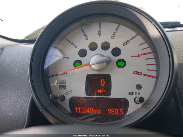 44809519 :رقم المزاد ، WMWZC5C57CWL58567 vin ، 2012 Mini Cooper S Countryman مزاد بيع