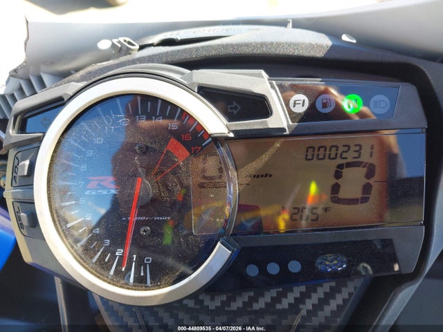 Aukcja sprzedaży 2026 Suzuki Gsx-r600, vin: JS1GN7FAXT7100895, numer aukcji: 44809535