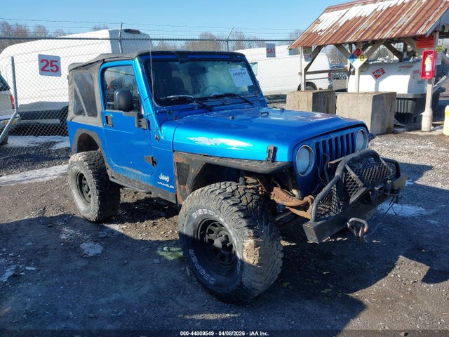 2003 JEEP WRANGLER 1J4FA39S83P302316