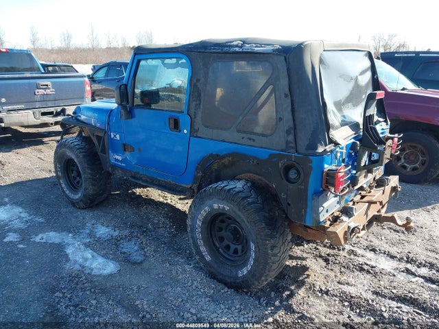 2003 JEEP WRANGLER 1J4FA39S83P302316 Photo 2