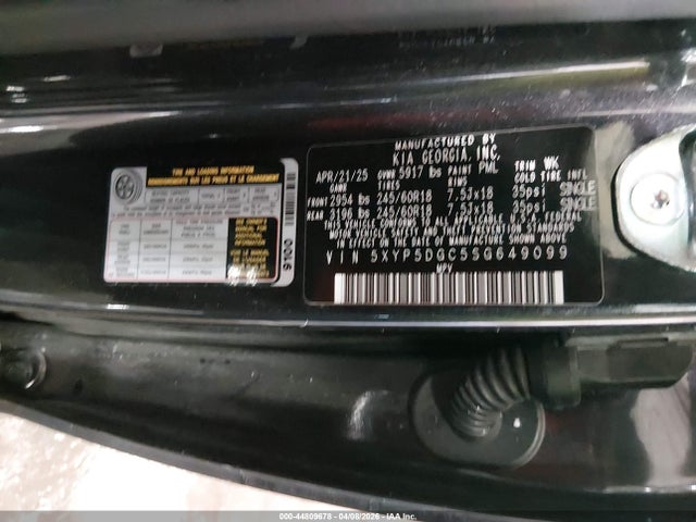 5XYP5DGC5SG649099 KIA Telluride Sx Prestige X-pro