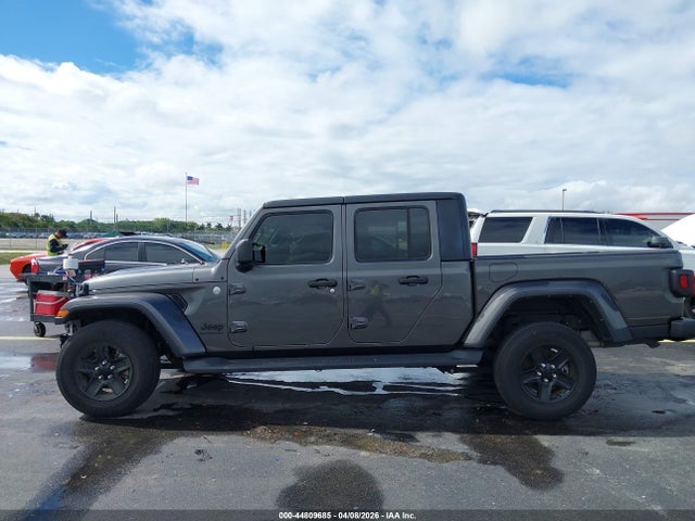 44809685 :رقم المزاد ، 1C6HJTAG9ML595925 vin ، 2021 Jeep Gladiator Sport S 4x4 مزاد بيع
