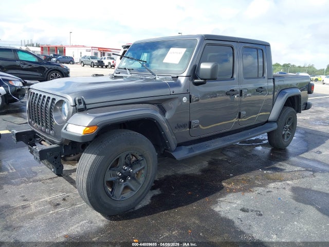 44809685 :رقم المزاد ، 1C6HJTAG9ML595925 vin ، 2021 Jeep Gladiator Sport S 4x4 مزاد بيع