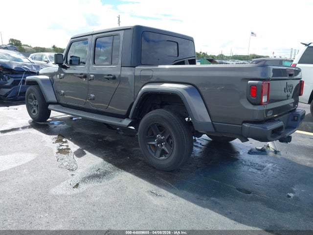 44809685 :رقم المزاد ، 1C6HJTAG9ML595925 vin ، 2021 Jeep Gladiator Sport S 4x4 مزاد بيع