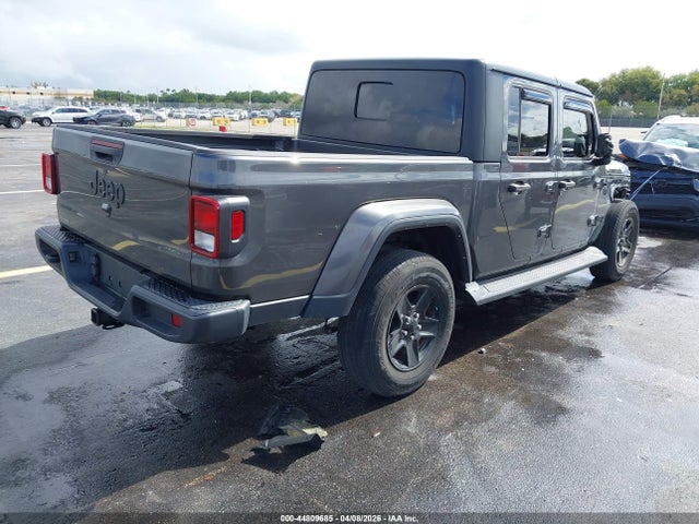 44809685 :رقم المزاد ، 1C6HJTAG9ML595925 vin ، 2021 Jeep Gladiator Sport S 4x4 مزاد بيع