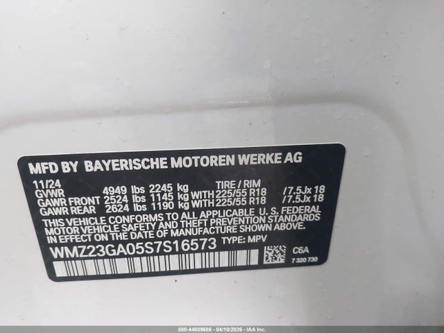 WMZ23GA05S7S16573 Mini Countryman Cooper S
