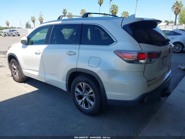 5TDJKRFH3FS216804 Toyota Highlander Xle V6