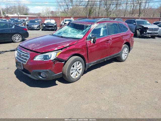 2016 Subaru Outback 2.5i Premium მანქანა იყიდება აუქციონზე, vin: 4S4BSAEC9G3260770, აუქციონის ნომერი: 44809762