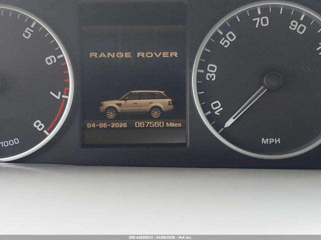 Aukcja sprzedaży 2011 Land Rover Range Rover Sport Hse, vin: SALSF2D41BA707503, numer aukcji: 44809833