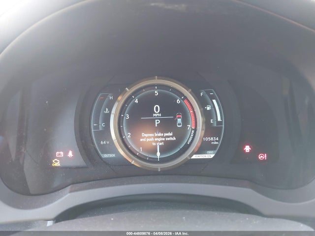 44809876 :رقم المزاد ، JTHBA1D28G5035744 vin ، 2016 Lexus Is 200t مزاد بيع