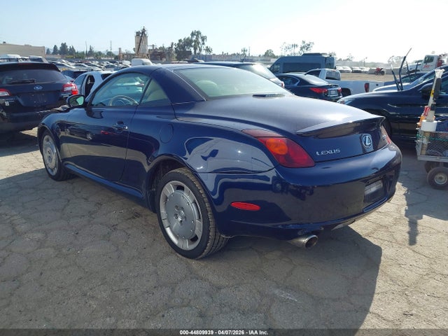 Продажа на аукционе авто 2002 Lexus Sc 430, vin: JTHFN48Y420032433, номер лота: 44809939