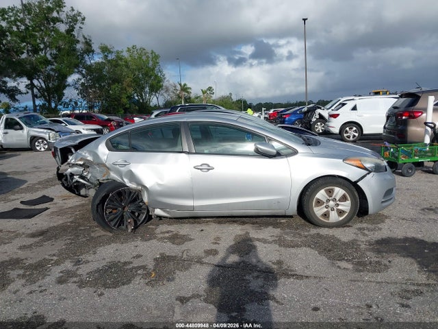 2016 Kia Forte Lx მანქანა იყიდება აუქციონზე, vin: KNAFK4A68G5552094, აუქციონის ნომერი: 44809948