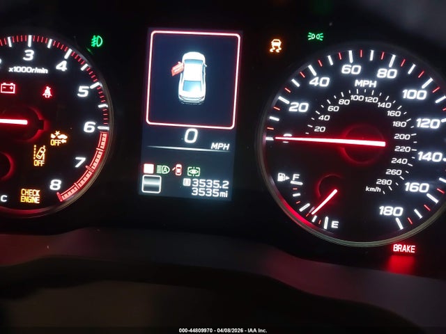 Продаж на аукціоні авто 2025 Subaru Wrx Premium, vin: JF1VBAH62S9809955, номер лоту: 44809970