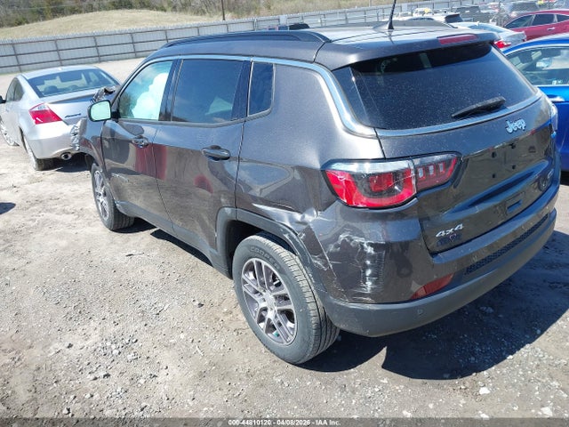 Aukcja sprzedaży 2020 Jeep Compass Sun And Safety 4x4, vin: 3C4NJDBB0LT234428, numer aukcji: 44810120