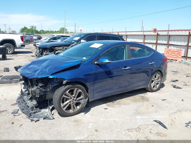 Продаж на аукціоні авто 2017 Hyundai Elantra Limited, vin: 5NPD84LF9HH023101, номер лоту: 44810138