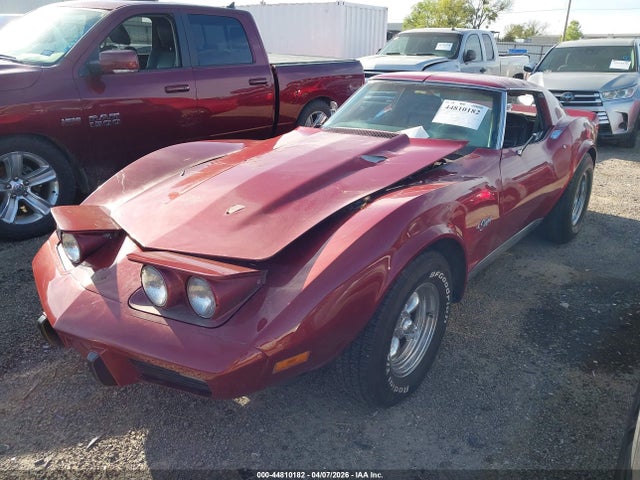 44810182 :رقم المزاد ، 1Z37J5S430041 vin ، 1975 Chevrolet Corvette مزاد بيع