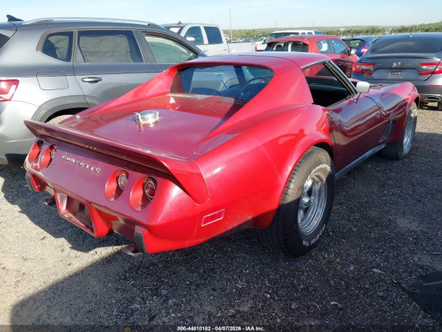 44810182 :رقم المزاد ، 1Z37J5S430041 vin ، 1975 Chevrolet Corvette مزاد بيع