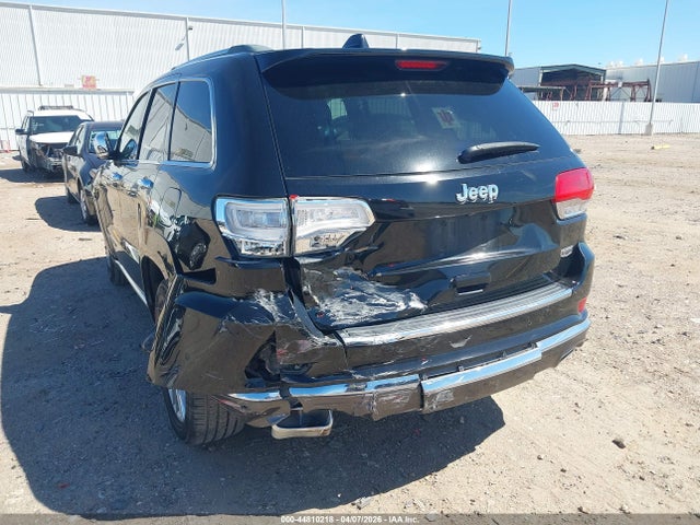 Продаж на аукціоні авто 2018 Jeep Grand Cherokee Summit 4x2, vin: 1C4RJEJG7JC205070, номер лоту: 44810218