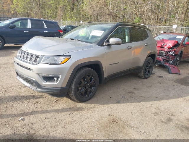 Auction sale of the 2020 Jeep Compass Limited 4x4, vin: 3C4NJDCB7LT238510, lot number: 44810220