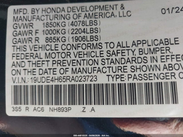 Acura Integra A-spec Technology 2024 19UDE4H65RA023723 Image 9