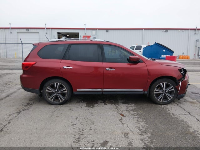 Продаж на аукціоні авто 2017 Nissan Pathfinder Platinum, vin: 5N1DR2MMXHC602085, номер лоту: 44810328