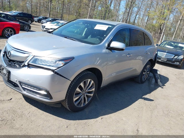 Aukcja sprzedaży 2015 Acura Mdx Technology Pkg W/entertainment Pkg, vin: 5FRYD4H69FB014222, numer aukcji: 44810356