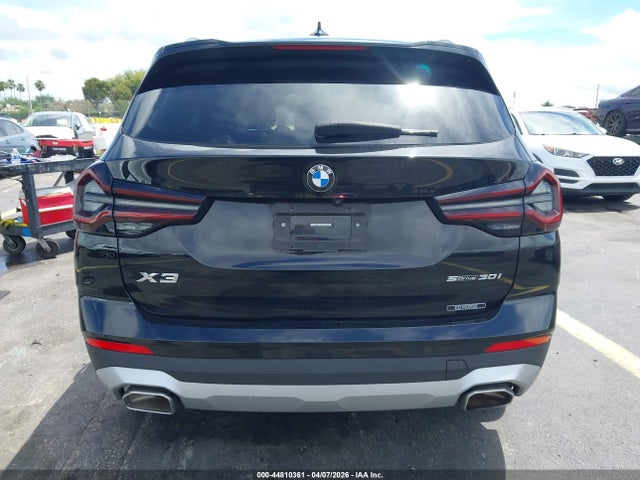 2022 Bmw X3 Sdrive30i მანქანა იყიდება აუქციონზე, vin: 5UX43DP03N9N05683, აუქციონის ნომერი: 44810361