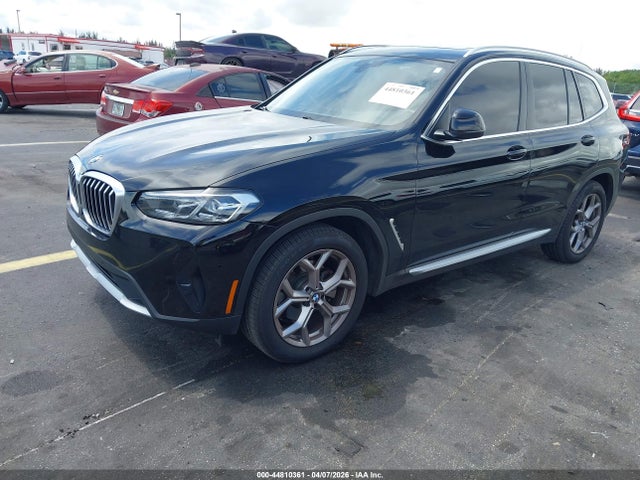 2022 Bmw X3 Sdrive30i მანქანა იყიდება აუქციონზე, vin: 5UX43DP03N9N05683, აუქციონის ნომერი: 44810361
