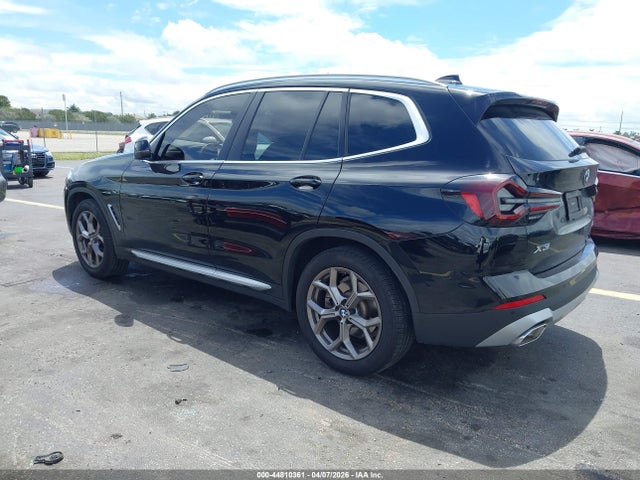 2022 Bmw X3 Sdrive30i მანქანა იყიდება აუქციონზე, vin: 5UX43DP03N9N05683, აუქციონის ნომერი: 44810361