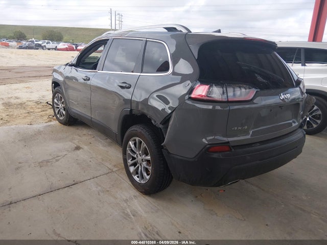 2021 Jeep Cherokee Latitude Lux 4x4 მანქანა იყიდება აუქციონზე, vin: 1C4PJMMX5MD141557, აუქციონის ნომერი: 44810388
