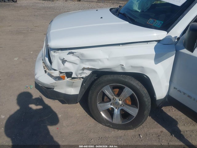 Aukcja sprzedaży 2016 Jeep Patriot High Altitude Edition, vin: 1C4NJRFB1GD595623, numer aukcji: 44810393