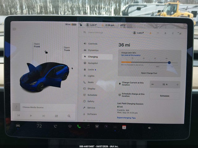 Aukcja sprzedaży 2021 Tesla Model 3 Standard Range Plus Rear-wheel Drive, vin: 5YJ3E1EA8MF030988, numer aukcji: 44810497