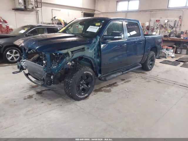 44810558 :رقم المزاد ، 1C6SRFFT7NN246208 vin ، 2022 Ram 1500 Big Horn  4x4 5'7 Box مزاد بيع