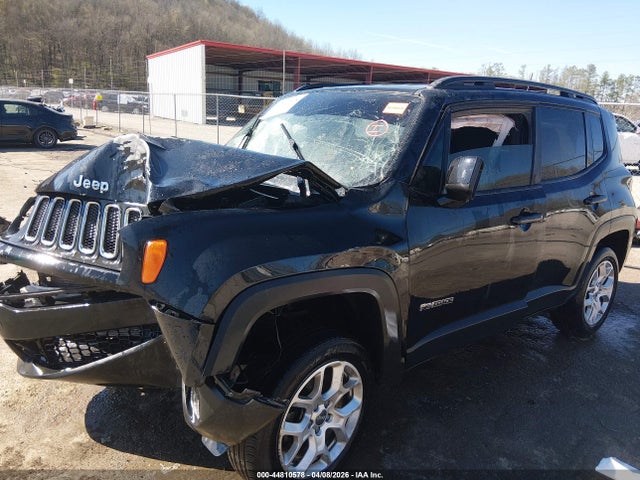 2018 Jeep Renegade Latitude 4x4 მანქანა იყიდება აუქციონზე, vin: ZACCJBBB3JPG97602, აუქციონის ნომერი: 44810578