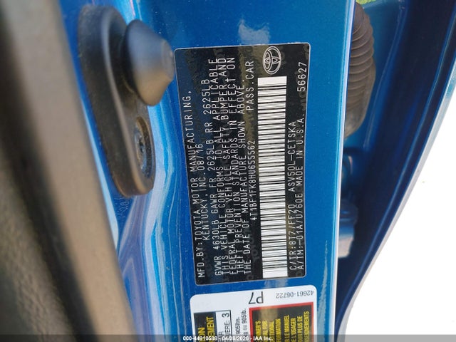 Aukcja sprzedaży 2017 Toyota Camry Se, vin: 4T1BF1FK8HU655562, numer aukcji: 44810588