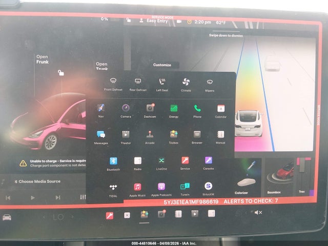 Tesla Model 3 Standard Range Plus Rear-wheel Drive 2021 5YJ3E1EA1MF986619 Image 18