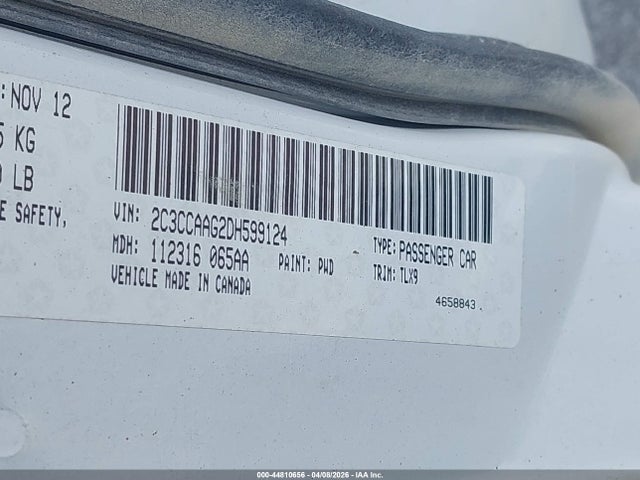 Продажа на аукционе авто 2013 Chrysler 300 Motown, vin: 2C3CCAAG2DH599124, номер лота: 44810656